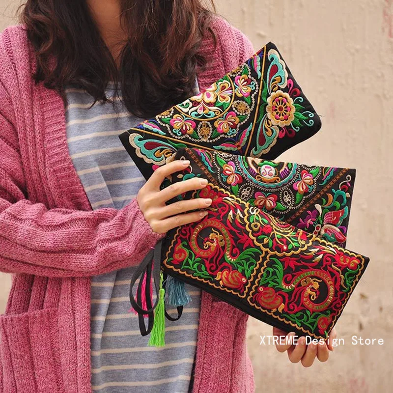 Women Hand Bags Sale - Women Ethnic National Retro Butterfly Flower
