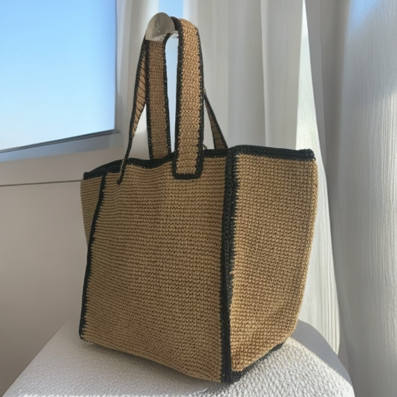 Large-capacity Raffia Grass Wo - Women'S Bags Holiday ulasan dan harga