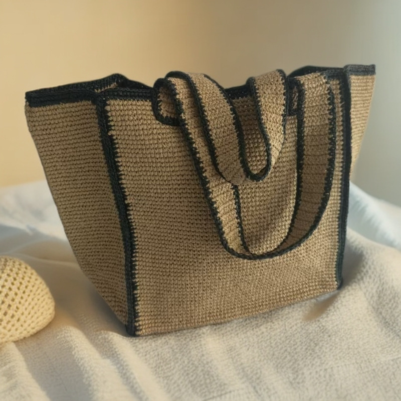 Large-capacity Raffia Grass Wo - Women'S Bags Holiday ulasan dan harga