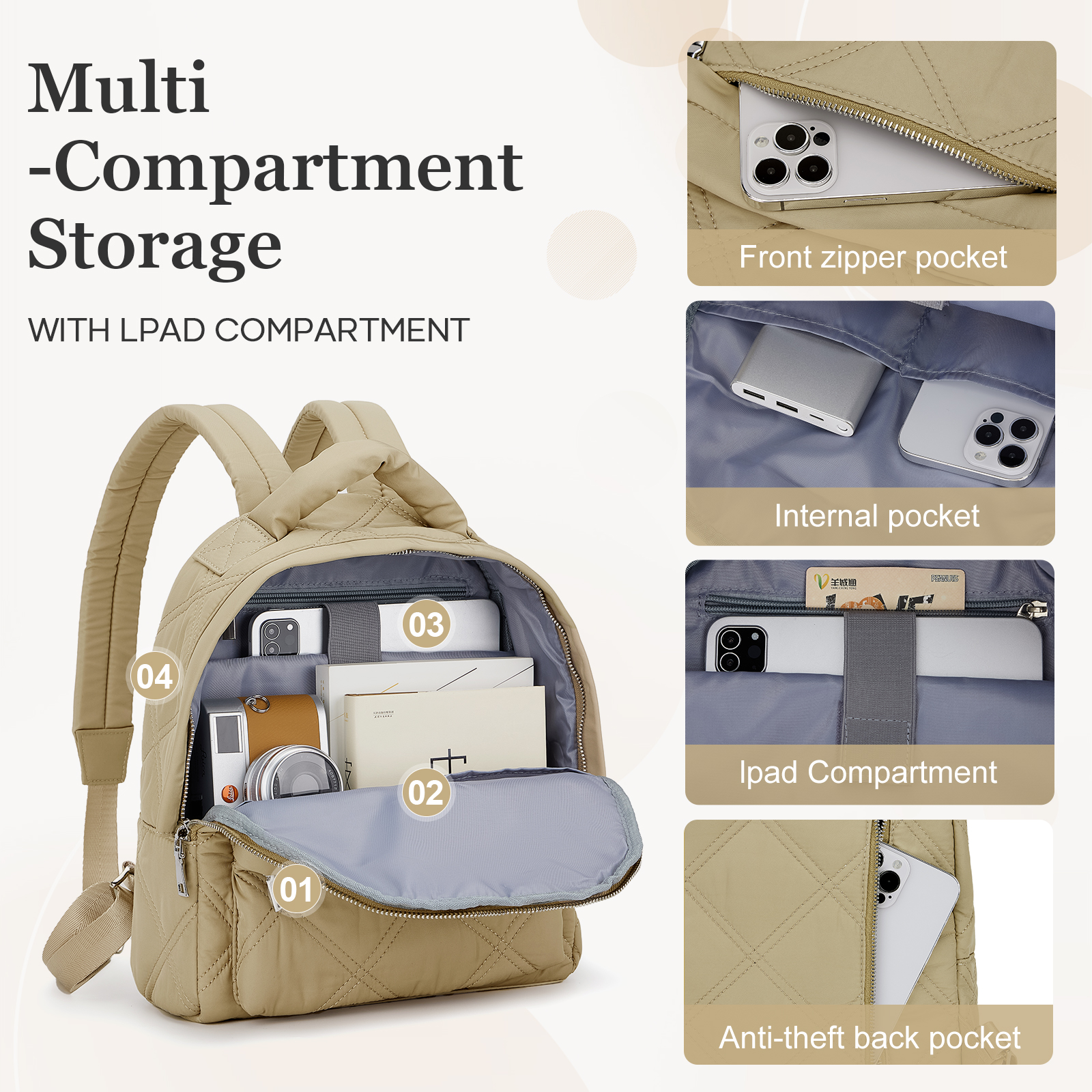 Women's Backpack Fashion Backp - Women'S Bags For Work ulasan dan harga