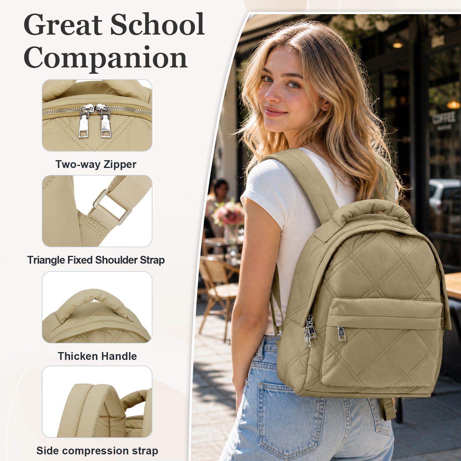 Women's Backpack Fashion Backp - Women'S Bags For Work ulasan dan harga