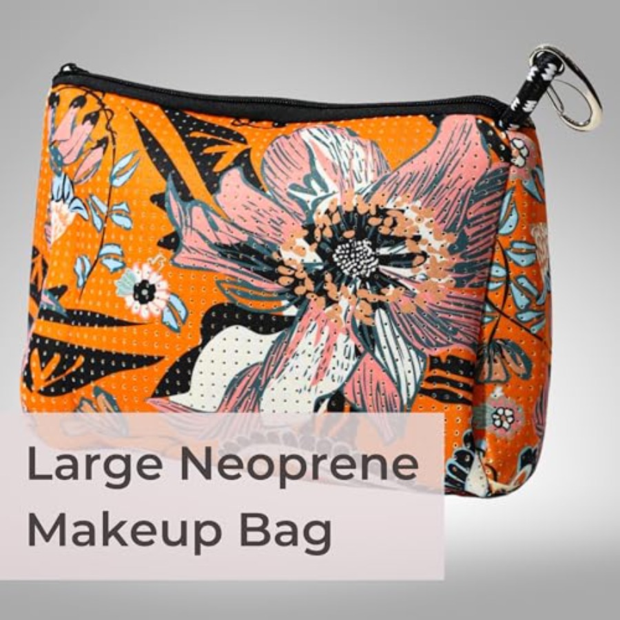 Brand Large Makeup Bag with Zi - Women'S Bags ulasan dan harga