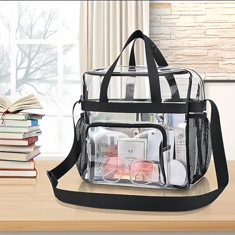 Clear Tote Bag Heavy Duty Plas - Women'S Bags For Work ulasan dan harga