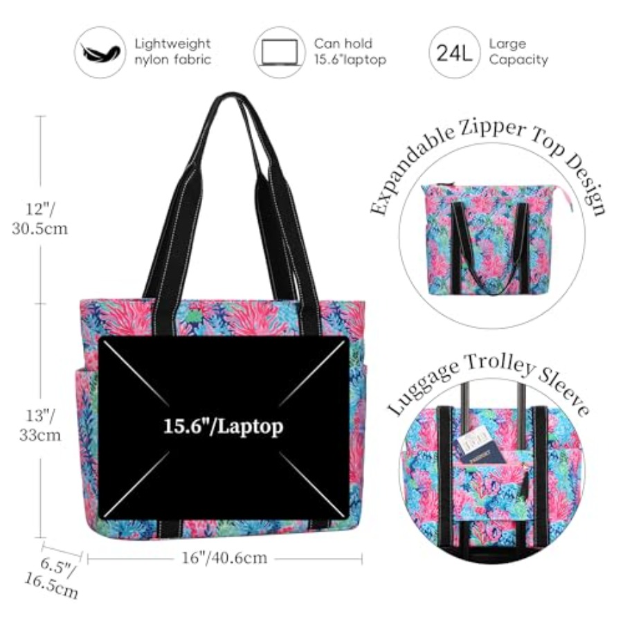Tote Bag for Women with Laptop - Women'S Bags ulasan dan harga