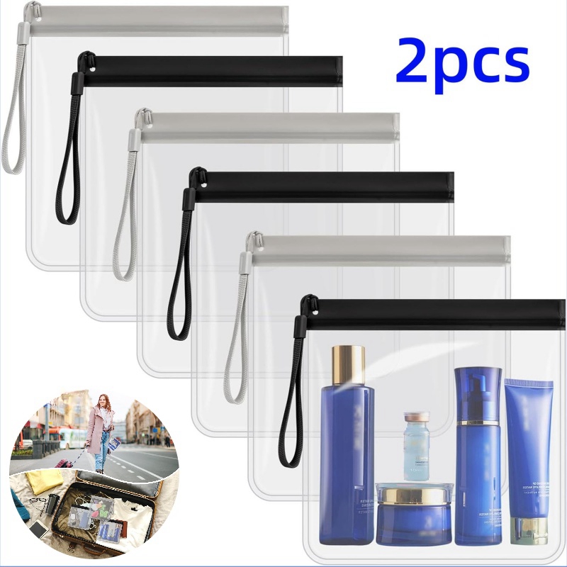 2pcs Luggage Transparent Trave - Women Bags For Airport ulasan dan harga