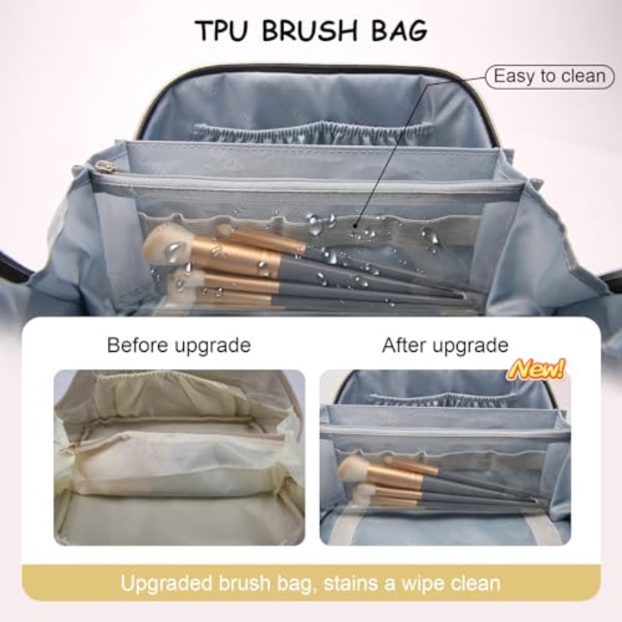Travel Makeup Bag for Women: C - Women'S Bags ulasan dan harga