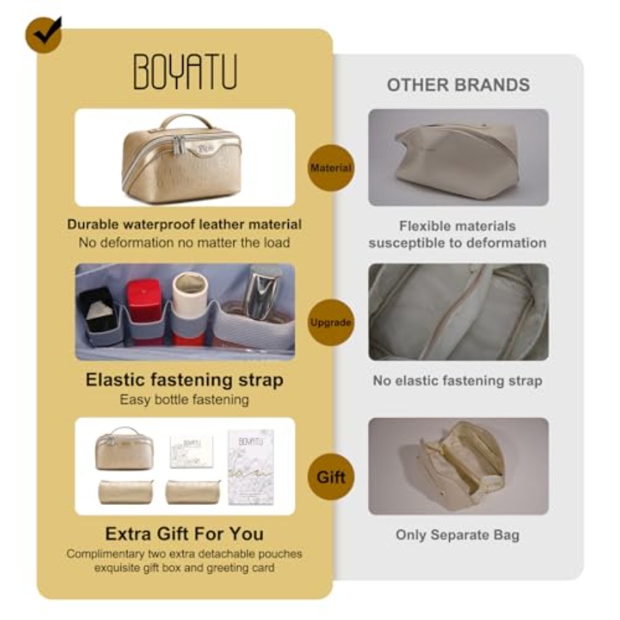 Travel Makeup Bag for Women: C - Women'S Bags ulasan dan harga