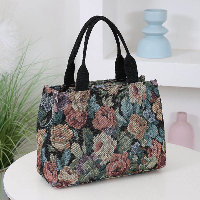 Floral print women's tote bag, - Women Bags Offers ulasan dan harga