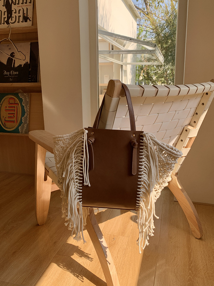 Retro Cotton Rope Tassel Bag H - Women'S Bags Holiday ulasan dan harga
