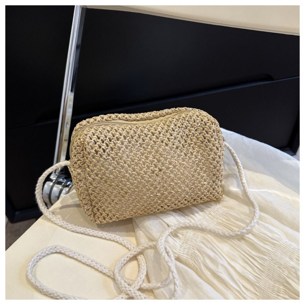 Trendy Women Summer Woven Cros - Women'S Bags Holiday ulasan dan harga