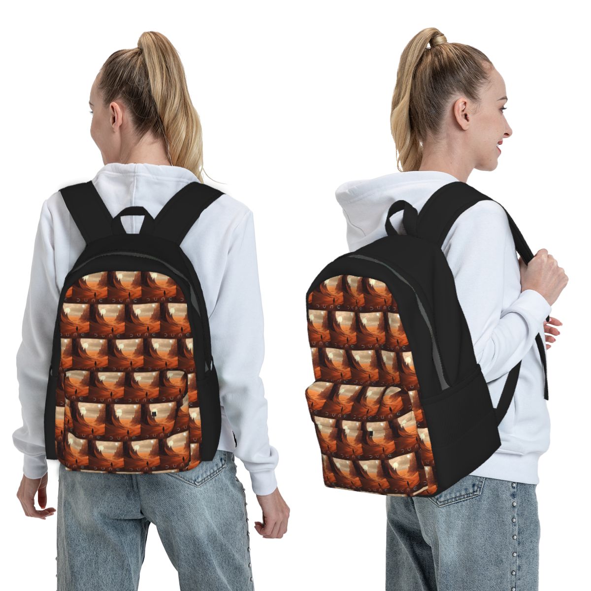 Dune 2020 Fan Art Backpack Boy - Women Bags Dune ulasan dan harga