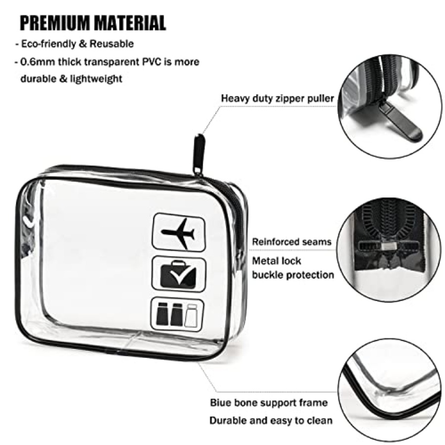 TSA Approved Toiletry Bag, 3 P - Women Bags For Airport ulasan dan harga