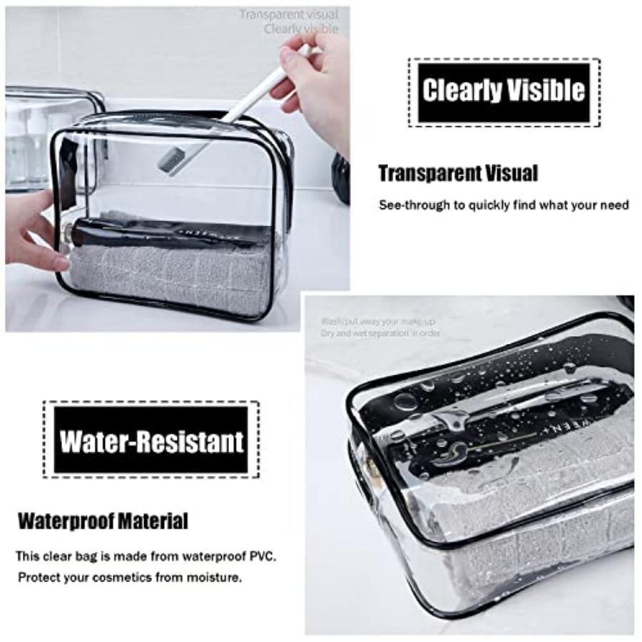 TSA Approved Toiletry Bag, 3 P - Women Bags For Airport ulasan dan harga