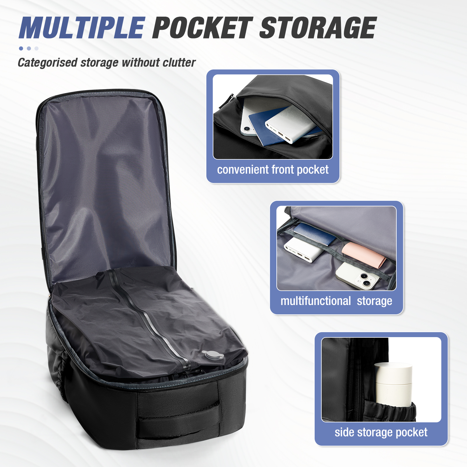 Vacuum Backpack, Travel Backpa - Women'S Bags For Work ulasan dan harga