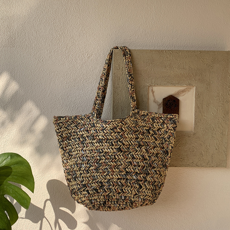 Summer New Handmade PP Grass W - Women'S Bags Holiday ulasan dan harga