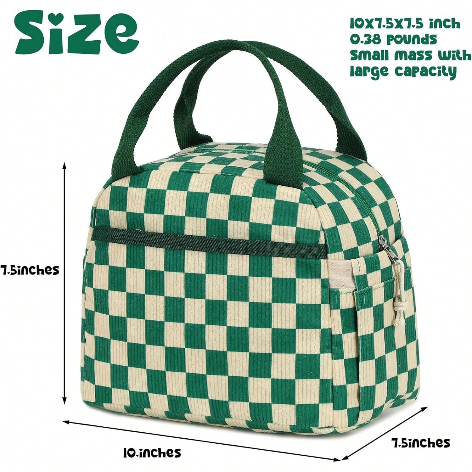 Cute Corduroy Lunch Tote Bags  - Women'S Bags For Work ulasan dan harga