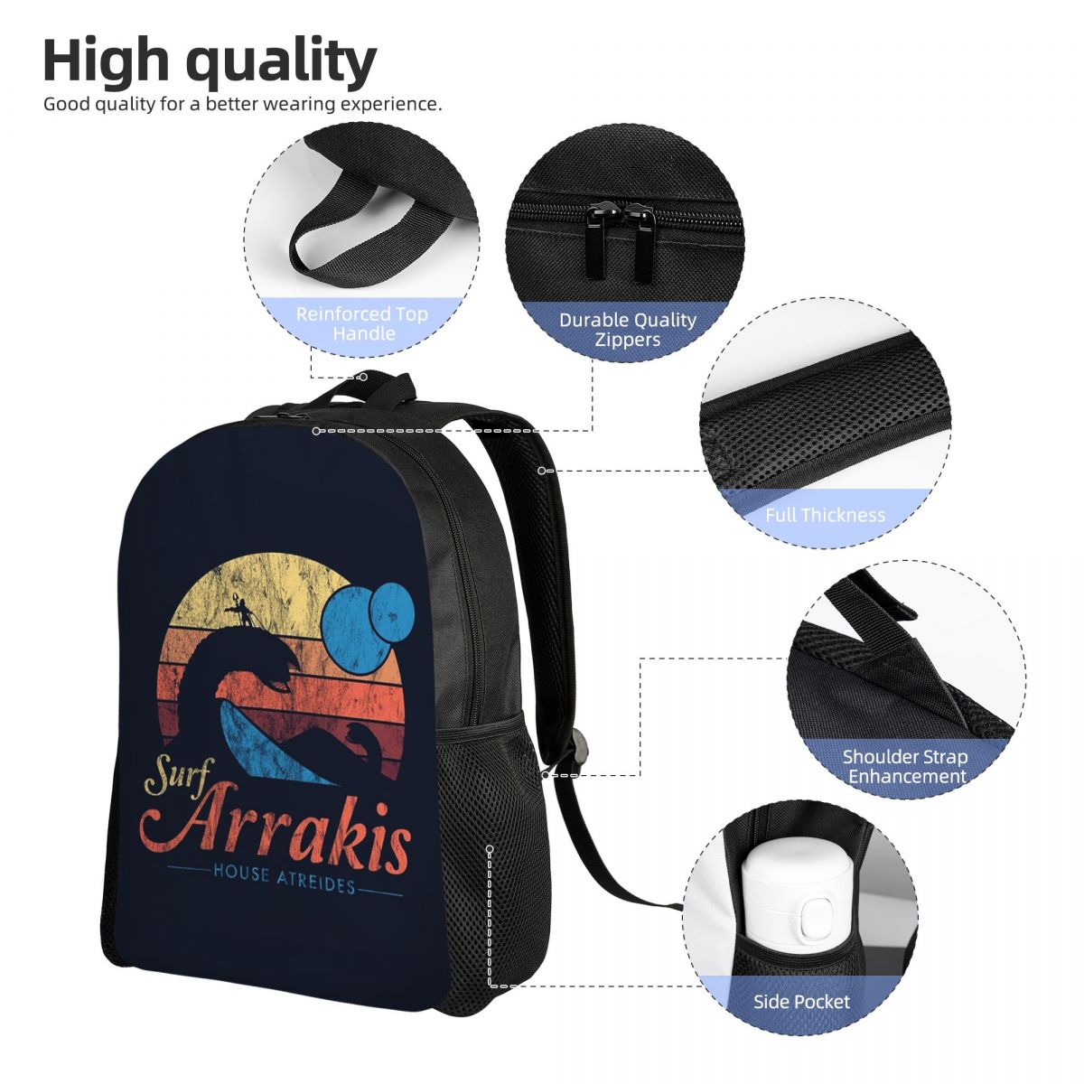 Visit Arrakis Distressed Surf  - Women Bags Dune ulasan dan harga