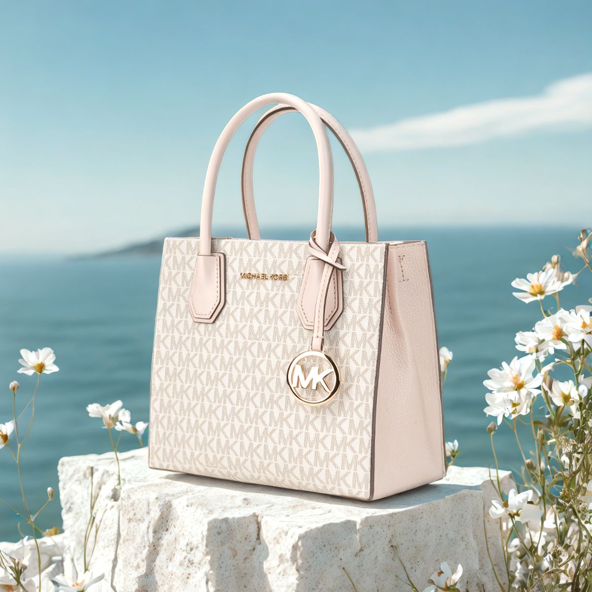 MICHAEL KORS Mercer Medium Log - Women'S Bags Michael Kors ulasan dan harga