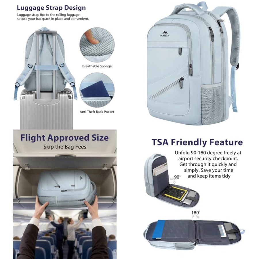 Laptop Backpack, Womens Large  - Women'S Bags For Work ulasan dan harga