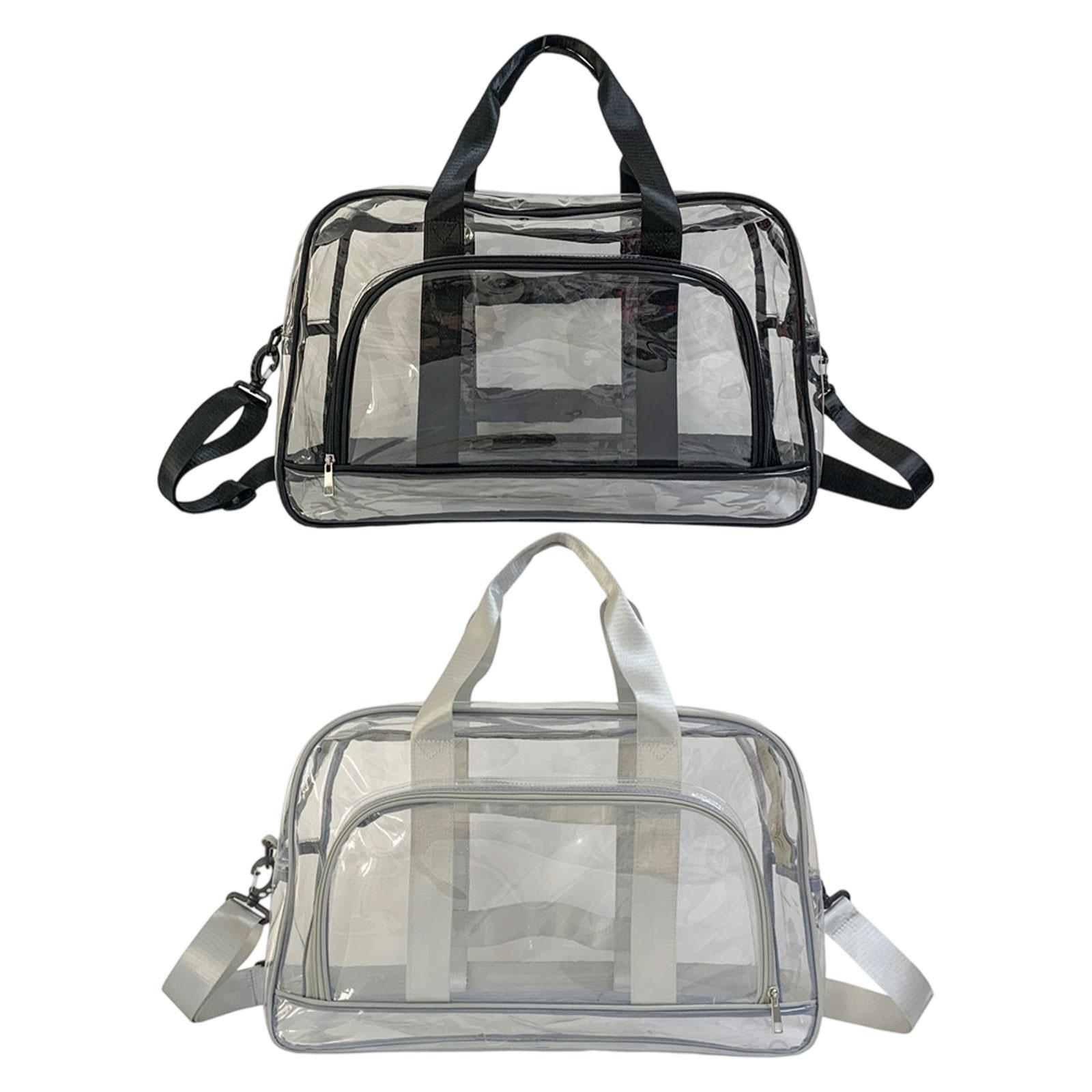Clear Toiletry Bag for Women M - Women Bags For Airport ulasan dan harga