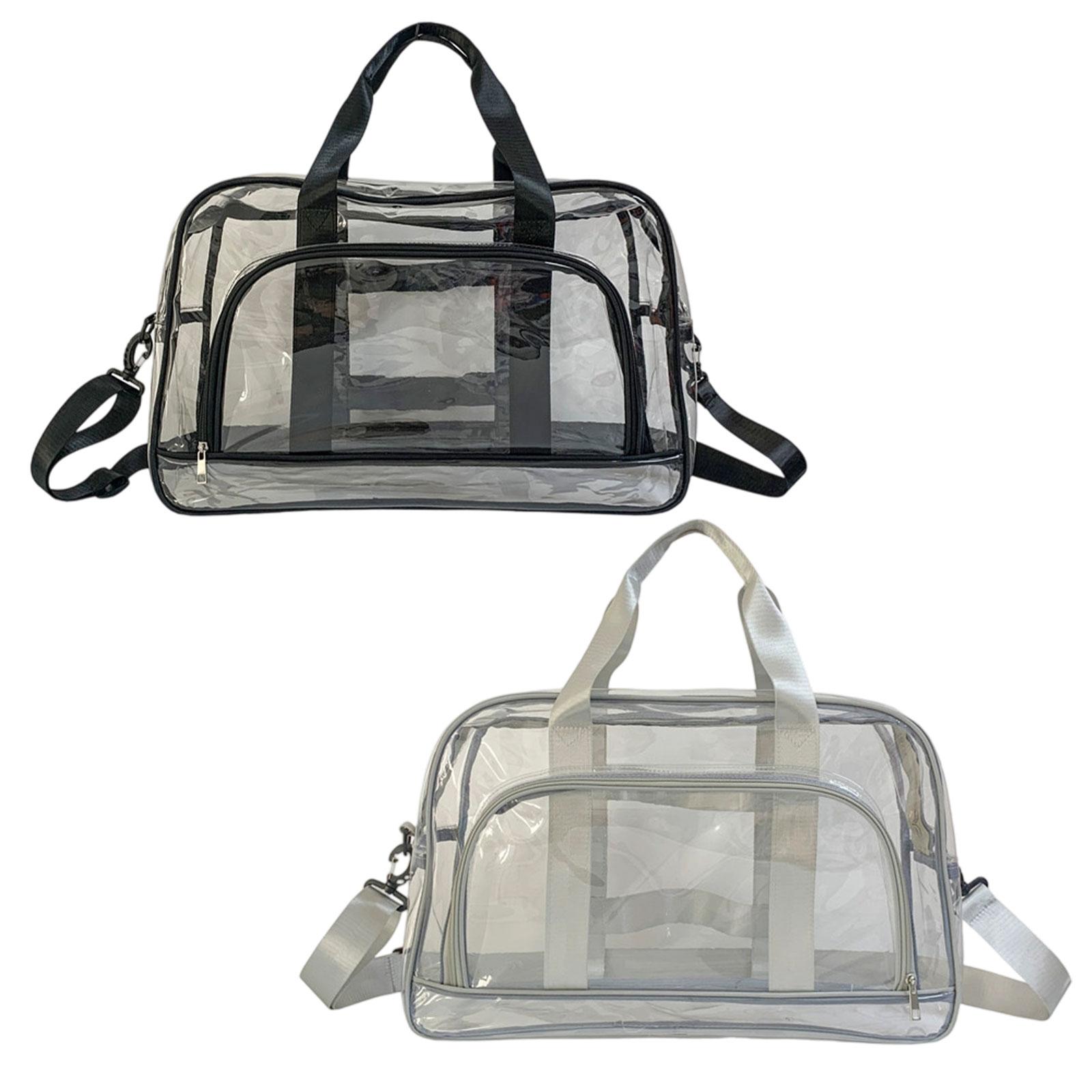Clear Toiletry Bag for Women M - Women Bags For Airport ulasan dan harga