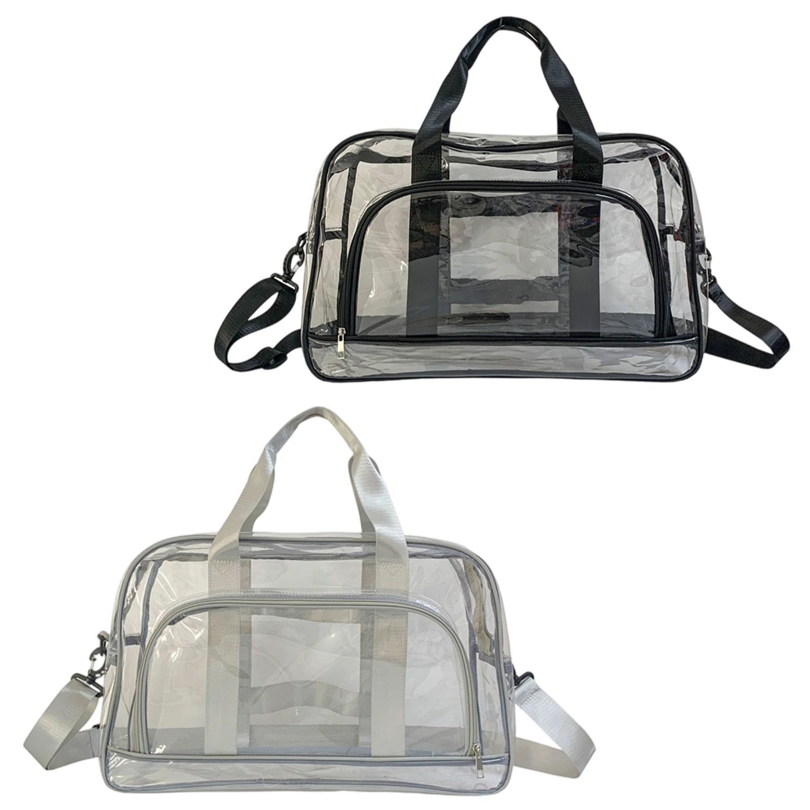 Clear Toiletry Bag for Women M - Women Bags For Airport ulasan dan harga