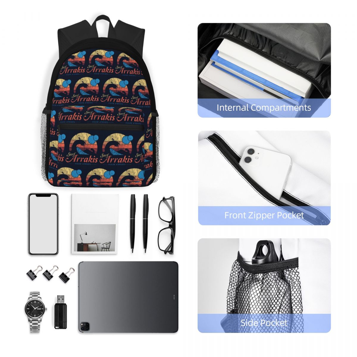 Visit Arrakis Distressed Surf  - Women Bags Dune ulasan dan harga