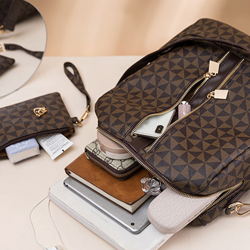 2pcs Backpack And Handbag Set, - Women Bags Offers ulasan dan harga