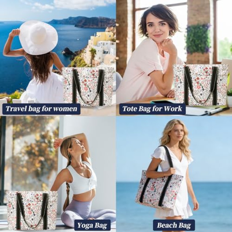 Tote Bag for Women with Laptop - Women'S Bags ulasan dan harga