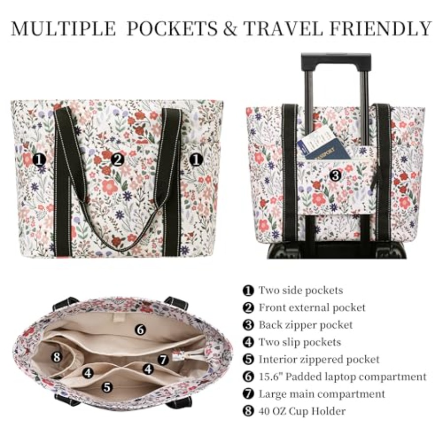 Tote Bag for Women with Laptop - Women'S Bags ulasan dan harga